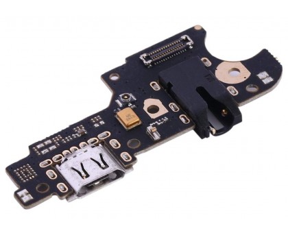 Шлейф Realme 5 с разъемом зарядки с разъемом наушников с микрофоном плата зарядки