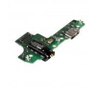 Шлейф Samsung A107F Galaxy A10s 2019 с разъемом зарядки с разъемом наушников с микрофоном