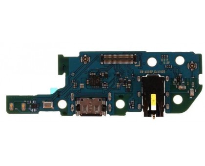 Шлейф Samsung A202F Galaxy A20E 2019 с разъемом зарядки с разъемом наушников с микрофоном с микросхемой оригинал