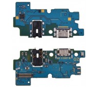 Шлейф Samsung A205F Galaxy A20 2019 с разъемом зарядки с разъемом наушников с микрофоном с микросхемой оригинал