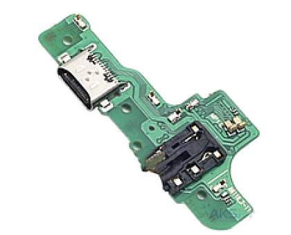 Шлейф Samsung A207F Galaxy A20s 2019 с разъемом зарядки с разъемом наушников с микрофоном оригинал