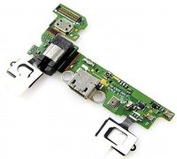 Шлейф Samsung A300FU Galaxy A3 (2015) с разъемом зарядки с разъемом наушников с кнопкой меню (Home) с сенсорными кнопками с микрофоном