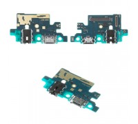 Шлейф Samsung A405F Galaxy A40 2019 с разъемом зарядки с разъемом наушников с микрофоном