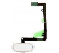 Шлейф Samsung A510F Galaxy A5 (2016) с кнопкой меню (Home) белого цвета