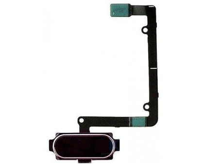 Шлейф Samsung A510F Galaxy A5 (2016) с кнопкой меню (Home) черного цвета