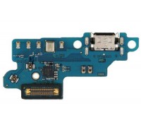 Шлейф Samsung A606F Galaxy A60 (2019)/M405 Galaxy M40 с разъемом зарядки с разъемом наушников с микрофоном