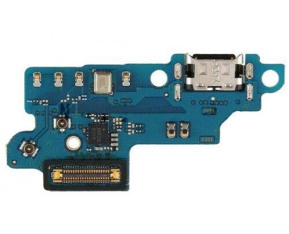 Шлейф Samsung A606F Galaxy A60 (2019)/M405 Galaxy M40 с разъемом зарядки с разъемом наушников с микрофоном