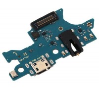 Шлейф Samsung A750F Galaxy A7 (2018) с разъемом зарядки с разъемом наушников с микрофоном