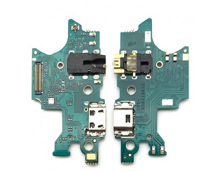 Шлейф Samsung A750F Galaxy A7 (2018) с разъемом зарядки с разъемом наушников с микрофоном плата зарядки с микросхемой оригинал