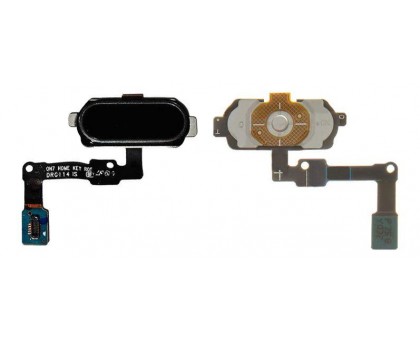 Шлейф Samsung G570F Galaxy J5 Prime (2016)/G610 Galaxy J7 Prime с кнопкой меню (Home) черного цвета