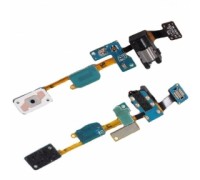 Шлейф Samsung G570F Galaxy J5 Prime (2016)/G610 Galaxy J7 Prime с разъемом наушников с кнопкой меню (Home)