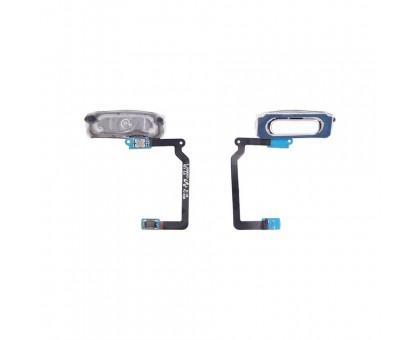 Шлейф Samsung G800H Galaxy S5 mini /G900H Galaxy S5 с кнопкой меню (Home) белого цвета