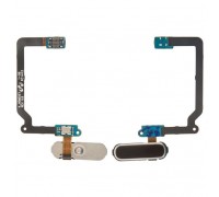 Шлейф Samsung G900H Galaxy S5/G900F с кнопкой меню (Home) черного цвета