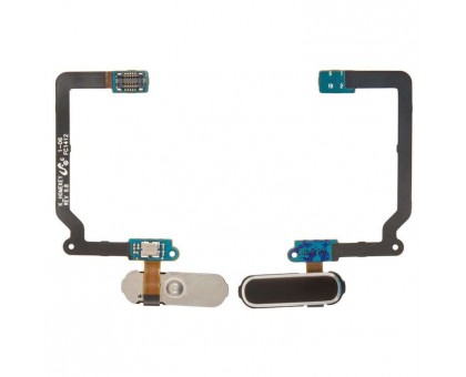 Шлейф Samsung G900H Galaxy S5/G900F с кнопкой меню (Home) черного цвета