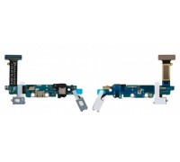 Шлейф Samsung G920F Galaxy S6 REV.06 с разъемом зарядки с разъемом наушников с кнопкой меню (Home) с
