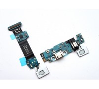 Шлейф Samsung G928F Galaxy S6 Edge Plus с разъемом зарядки с разъемом наушников с кнопкой меню (Home) с сенсорными кнопками с микрофоном