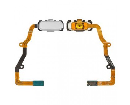 Шлейф Samsung G935F Galaxy S7 Edge/G935FD с кнопкой меню (Home) белого цвета