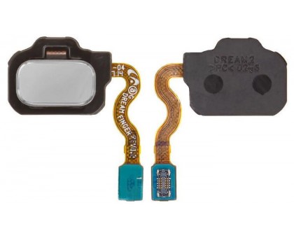 Шлейф Samsung G950F Galaxy S8 (2017)/G955F Galaxy S8 Plus с сканером отпечатка пальца версия 0.2 серебристого цвета Arctic Silver