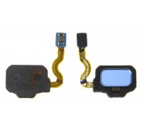 Шлейф Samsung G950F Galaxy S8 (2017)/G955F Galaxy S8 Plus с сканером отпечатка пальца версия 0.2 синего цвета Coral Blue