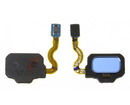 Шлейф Samsung G950F Galaxy S8 (2017)/G955F Galaxy S8 Plus с сканером отпечатка пальца версия 0.2 синего цвета Coral Blue