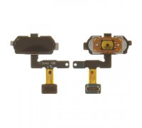 Шлейф Samsung J530F Galaxy J5 (2017)/J730F с кнопкой меню (Home) черного цвета