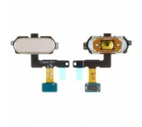 Шлейф Samsung J530F Galaxy J5 (2017)/J730F с кнопкой меню (Home) золотистого цвета