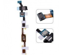 Шлейф Samsung J700H Galaxy J7 (2015) с разъемом наушников с кнопкой меню (Home)