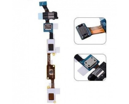 Шлейф Samsung J700H Galaxy J7 (2015) с разъемом наушников с кнопкой меню (Home)