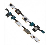 Шлейф Samsung J710F Galaxy J7 (2016) с разъемом наушников с кнопкой меню (Home) оригинал