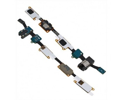 Шлейф Samsung J710F Galaxy J7 (2016) с разъемом наушников с кнопкой меню (Home) оригинал