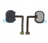 Шлейф Samsung M205F Galaxy M20 2019 с сканером отпечатка пальца черного цвета Charcoal Black