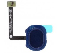 Шлейф Samsung M205F Galaxy M20 2019 с сканером отпечатка пальца синего цвета Ocean Blue