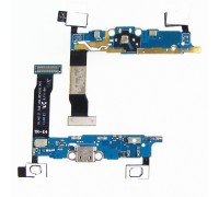 Шлейф Samsung N910F Galaxy Note 4 с разъемом зарядки с микрофоном