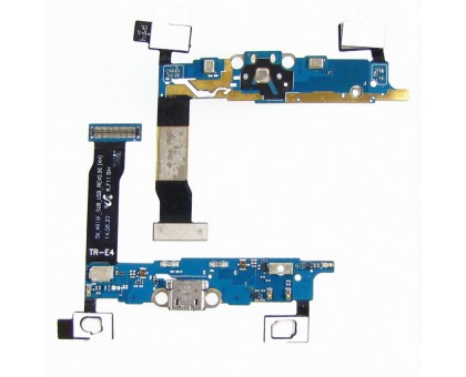 Шлейф Samsung N910F Galaxy Note 4 с разъемом зарядки с микрофоном