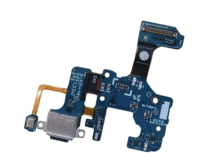 Шлейф Samsung N950F Galaxy Note 8/N950FD с разъемом зарядки с микрофоном плата зарядки с микросхемой оригинал