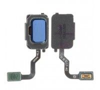 Шлейф Samsung N960 Galaxy Note 9 с сканером отпечатка пальца синего цвета Ocean Blue