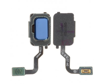 Шлейф Samsung N960 Galaxy Note 9 с сканером отпечатка пальца синего цвета Ocean Blue