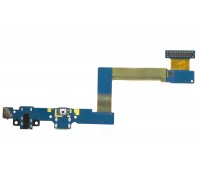 Шлейф Samsung T550 Galaxy Tab A 9.7 Wi-Fi/T555 LTE с разъемом зарядки с разъемом наушников с кнопкой меню (Home)