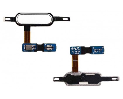 Шлейф Samsung T800 Galaxy Tab S 10.5"/T801/T805 с кнопкой меню (Home) белого цвета