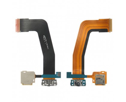 Шлейф Samsung T800 Galaxy Tab S 10.5"/T805 с разъемом зарядки с разъемом под карту памяти с микрофоном