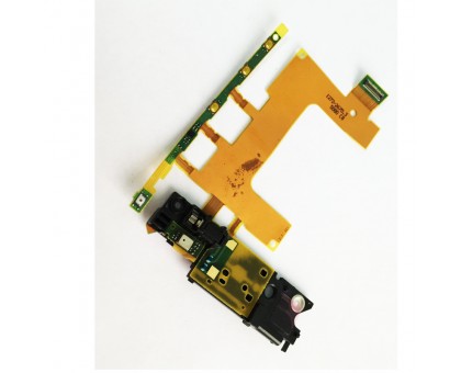 Шлейф Sony C5502 Xperia ZR M36h/C5503 M36i с кнопкой включения с кнопками регулировки громкости с кнопкой камеры с микрофоном с виброзвонком