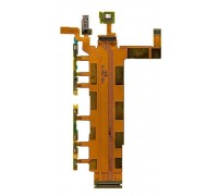 Шлейф Sony D6633 Xperia Z3 Dual Sim с кнопкой включения с кнопками регулировки громкости с кнопкой камеры с микрофоном с виброзвонком