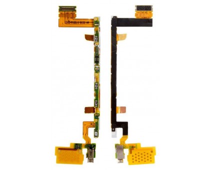 Шлейф Sony E6603 Xperia Z5/E6633/E6653/E6683 с кнопкой включения с кнопками регулировки громкости с кнопкой камеры с виброзвонком