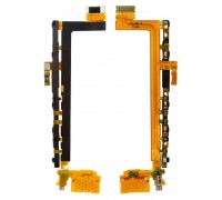 Шлейф Sony E6833 Xperia Z5 Premium Dual Sim/E6853/E6883 с кнопкой включения с кнопками регулировки громкости с кнопкой камеры с виброзвонком
