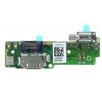Шлейф Sony F3212 Xperia XA Ultra/F3213/F3215/F3216 с разъемом зарядки с микрофоном с виброзвонком плата зарядки