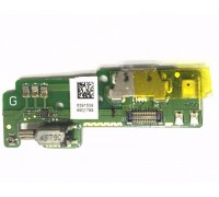 Шлейф Sony F3311 Xperia E5/F3313 с разъемом зарядки с микрофоном с виброзвонком плата зарядки