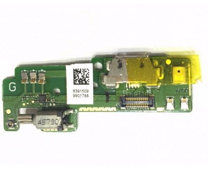 Шлейф Sony F3311 Xperia E5/F3313 с разъемом зарядки с микрофоном с виброзвонком плата зарядки