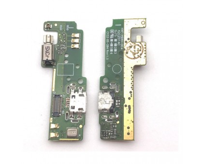 Шлейф Sony F3311 Xperia E5/F3313 с разъемом зарядки с микрофоном с виброзвонком плата зарядки оригинал