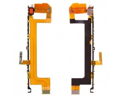 Шлейф Sony F5121 Xperia X/F5122 с кнопкой влючения с кнопками регулировки громкости с кнопкой камеры с виброзвонком