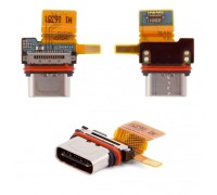 Шлейф Sony F5321 Xperia X Compact с разъемом зарядки USB тип-C